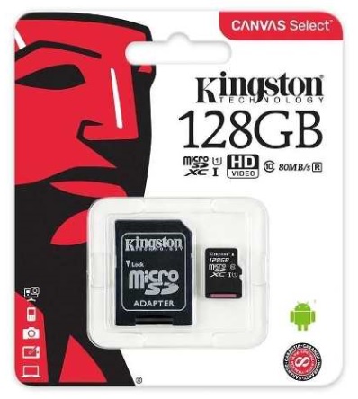 Memoria Kingston Gb Micro Sd Canvas Select Plus R R Cl Uhs I