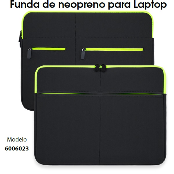 Funda Brobotix Aircase de Neopreno Para Laptop 15.6 Negro UPC  - BROBOTIX