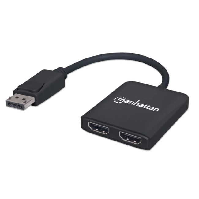 VIDEO SPLITTER DISPLAYPORT 1 DP  IN 2 HDMI OUT UHD - Código: 152716 | Compra en Guadalajara