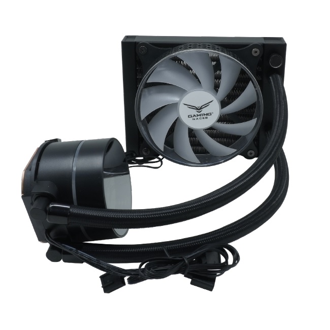 VENTILADOR P/CPU NACEB NA-0629 EVEREST ARGB 120MM 1 FAN ENFRIAMIENTO LIQUIDO - NACEB TECHNOLOGY