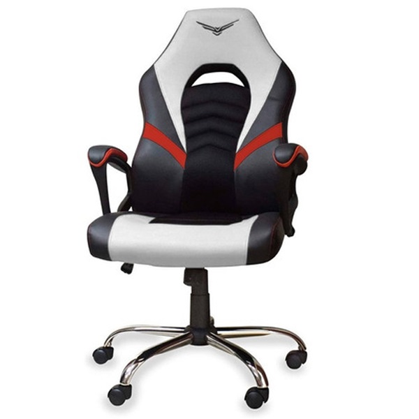 SILLA GAMER NACEB TITAN BLANCA  120KG DESCANSA BRAZOS ACOJINADOS - Código: NA-0935B | Compra en Guadalajara