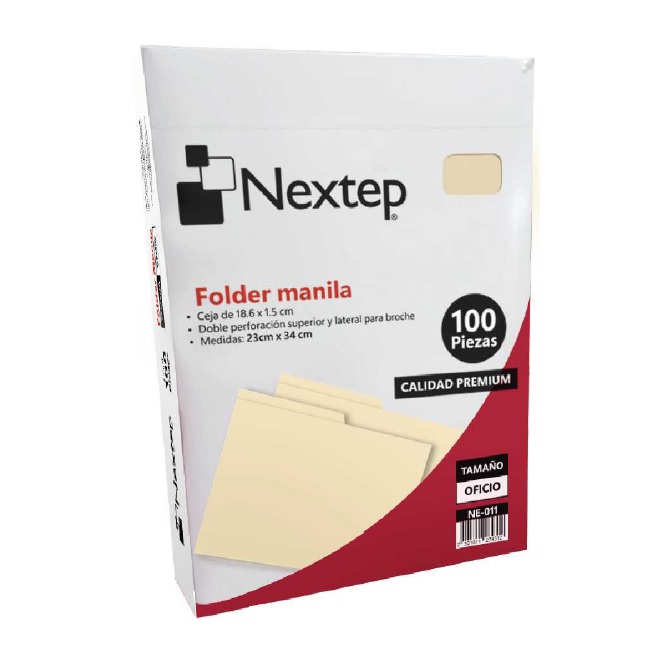 Folder Economico Nextep Oficio Manila NE-011 - NE-011