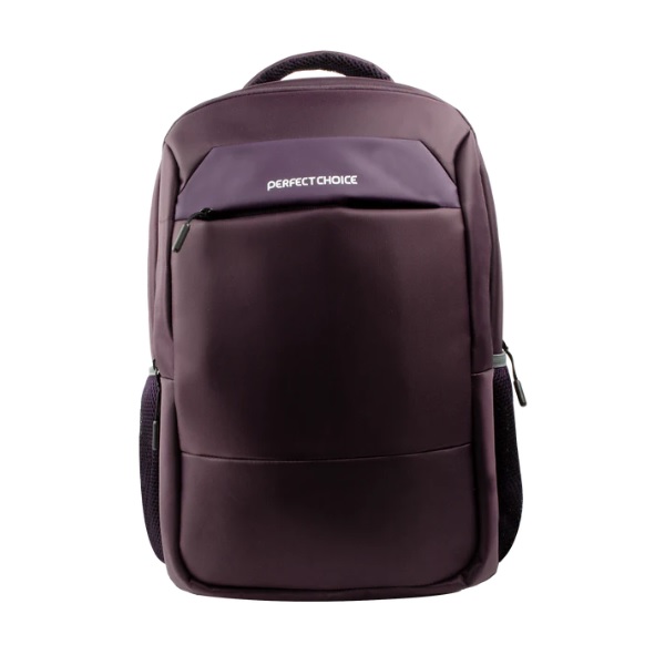 MOCHILA PERFECT CHOICE PARA LAPTOP 156 DE POLIESTER FEARLESS MORADA PC-083924  PC-083924 - PC-083924