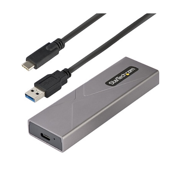 M2-USB-C-NVME-SATA Gabinete Externo UsbC 10Gbps A Nvme M2 O Ssd M2 Sata Sin Herramientas Para Ssd M2 Ngff PcieSata De Aluminio  Cables Usb C O UsbA  2230224222602280  Startechcom Mod M2UsbCNvmeSata M2-USB-C-NVME-SATA
