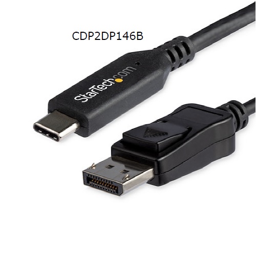 CDP2DP146B Cable Adaptador De 18M UsbC A Displayport  Conversor Usb Tipo C A Dp  8K 60Hz Hbr3  Convertidor Thunderbolt 3 Displayport  Startechcom Mod Cdp2Dp146B CDP2DP146B
