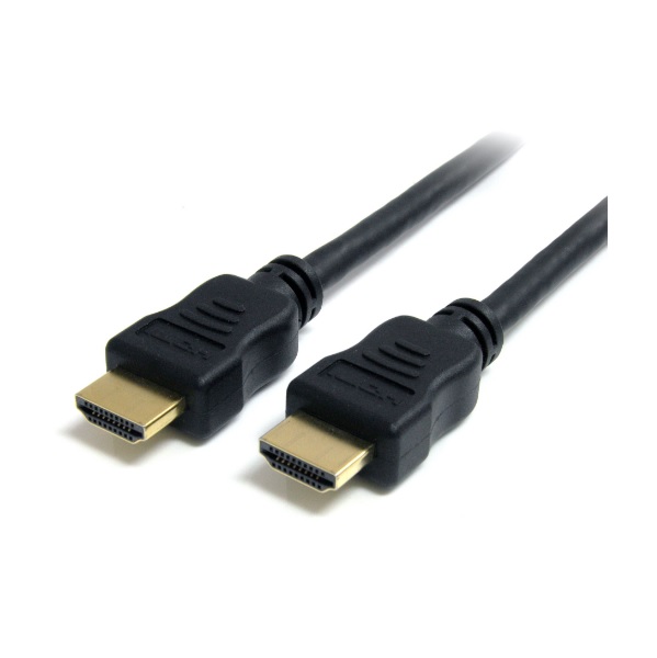 StarTech.com 10 ft High Speed HDMI Cable w/ Ethernet - Ultra HD 4k x 2k - Cable HDMI con Ethernet - HDMI macho a HDMI macho - 3 m - negro - para P/N: ADJPROJCART, FPCEILPTBLP, FPWHANGER, FPWTLTPORT, MBLTVSTNDEC, STNDMTV70, STNDMTVDUO - HDMIMM10HS