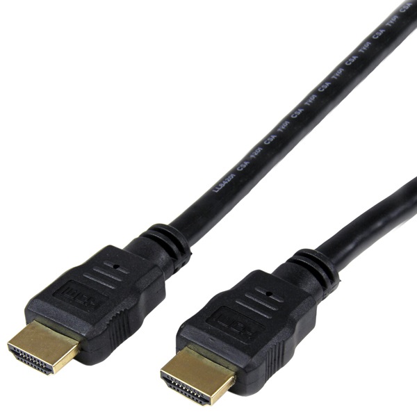 StarTech.com 10 ft High Speed HDMI Cable - Ultra HD 4k x 2k HDMI Cable - HDMI to HDMI M/M - 10ft HDMI 1.4 Cable - Audio/Video Gold-Plated (HDMM10) - Cable HDMI - HDMI macho a HDMI macho - 3 m - doble blindado - negro - para P/N: CDP2HDUACP2, DKT30CHSDPD, DKT30CHVSDPD, DKT30CMHSDPD, USB32HD4, USBC2HD4 - HDMM10
