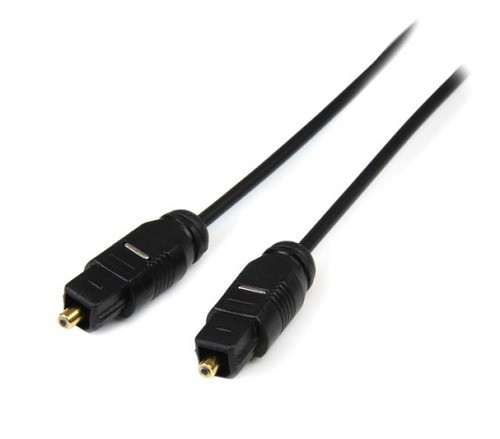THINTOS10 Cable De 3M Toslink Audio Digital Optico Spdif Delgado  Negro  Startechcom Mod Thintos10 THINTOS10