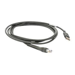 Cable Zebra Conector de la serie A recto de 7 pies 2 1 m  CBA-U01-S07ZAR - CBA-U01-S07ZAR