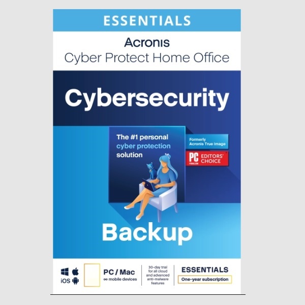 ESD ACRONIS CYBER PROTECT HOME OFFICE ESSENTIALS 1 EQUIPO -1 AÑO UPC  - TMAR-001