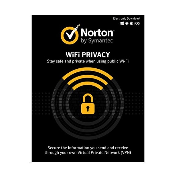 ESD Norton WiFi VPN Privacidad Segura 1 Dispositivo 2 Años UPC  - 21415995