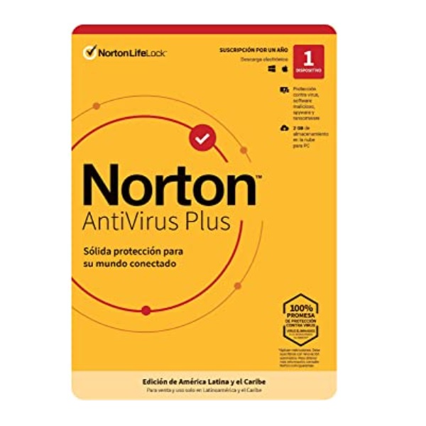 ESD Norton AntiVirus Plus 1 Dispositivo 2 Años UPC  - NORTON
