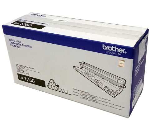 Tambor Brother DR1060 Láser Monocromático Rendimiento 10000 Páginas Compatibilidad HL1112 DR1060 - DR1060