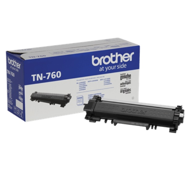 TONER BROTHER TN760 NEGRO LASERJET DCP-L2551DW HL-L2350DW 3 600 PAG   TN760 - TN760