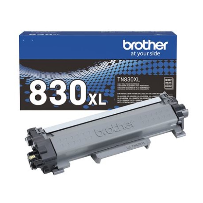 Tóner Brother TN830XL negro rendimiento aproximado 3000 páginas TN830XL - Código: TN830XL | Compra en Guadalajara