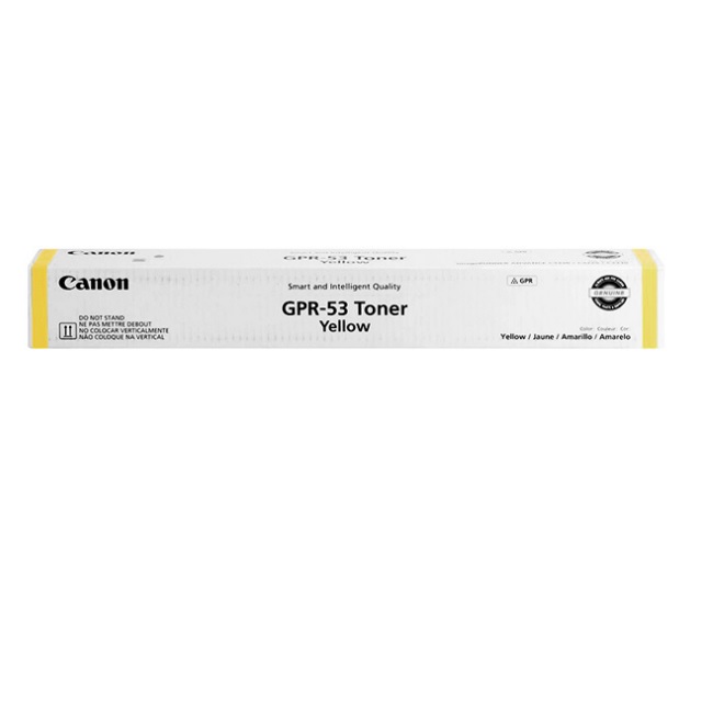 Toner Canon GPR-53Y 8527B003AA amarillo para Imagerunner C3325 C3725 C3025 C3125 C3226 19 000 paginas  8527B003AA