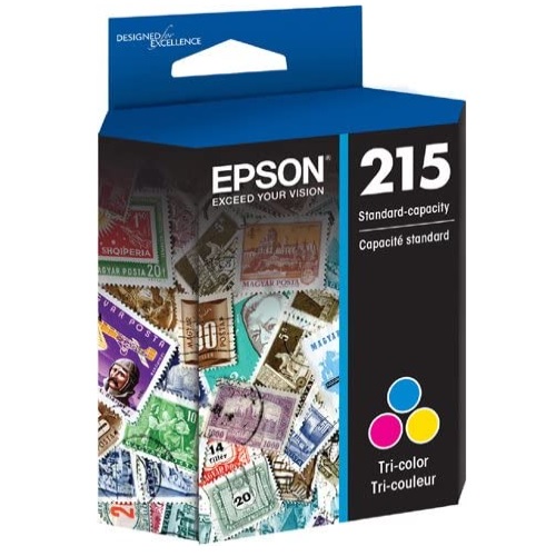 TINTA EPSON 215 T215520-AL TRICOLOR WF-100 200 PAG  T215520-AL - EPSON