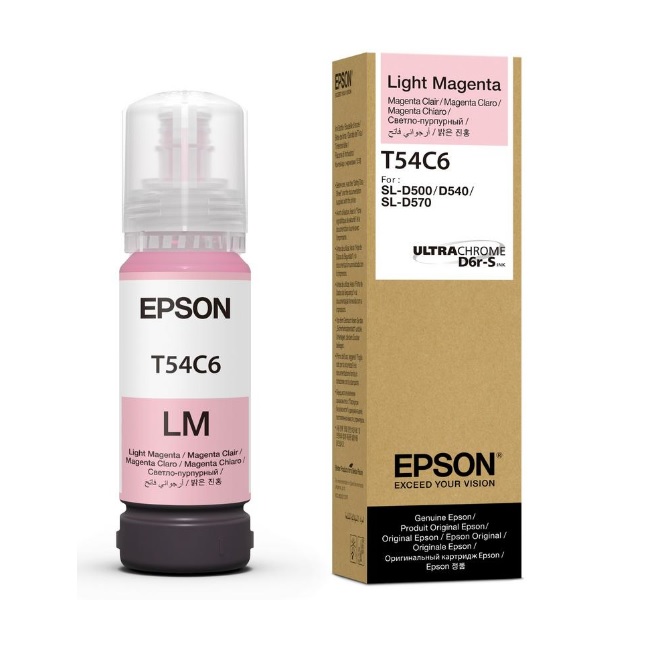 Botella de Tinta Epson T54C620 magenta light para SureLab D570 70 ML  T54C620 - T54C620