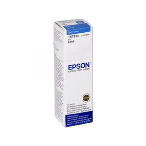 TINTA EPSON T673220 CYAN L800/L1800/L805 L810 L850 T673220-AL - T673220-AL