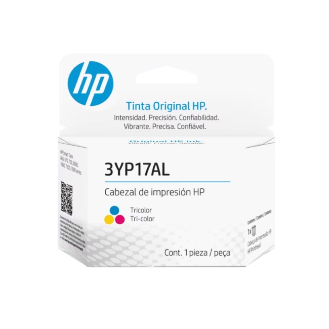 3YP17AL Cabezal HP 3YP17AL de sustitucion tricolor Smart Tank 660/670/700/6000/7000/7300/7600  3YP17AL