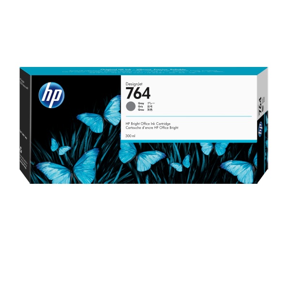 C1Q18A TINTA HP LF 764 DESIGNJET GRIS 300ML C1Q18A