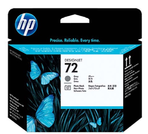 C9380A TINTA HP LF 72 C9380A NEGRO FOTOGRAFICO-GRIS CABEZAL DJ T1100/T610 130 ML  C9380A