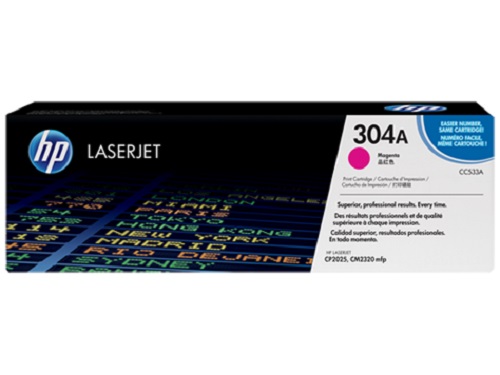 TONER HP 304A CC533A MAGENTA LASERJET CP2025/CM2320 MFP 2 800 PAG  CC533A - CC533A