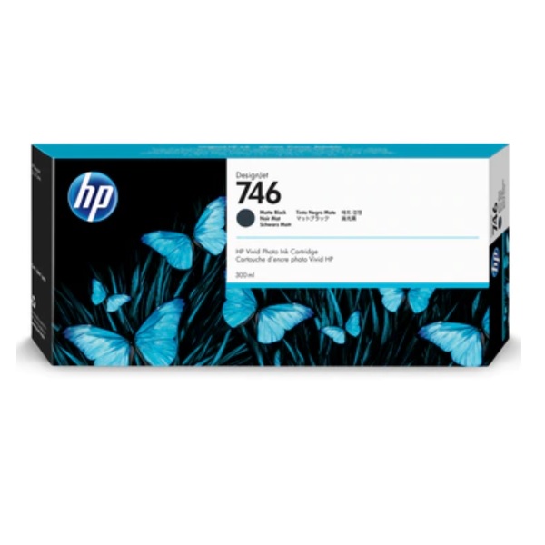 P2V83A TINTA HP LF 746 NEGRO MATE 300 ML P2V83A