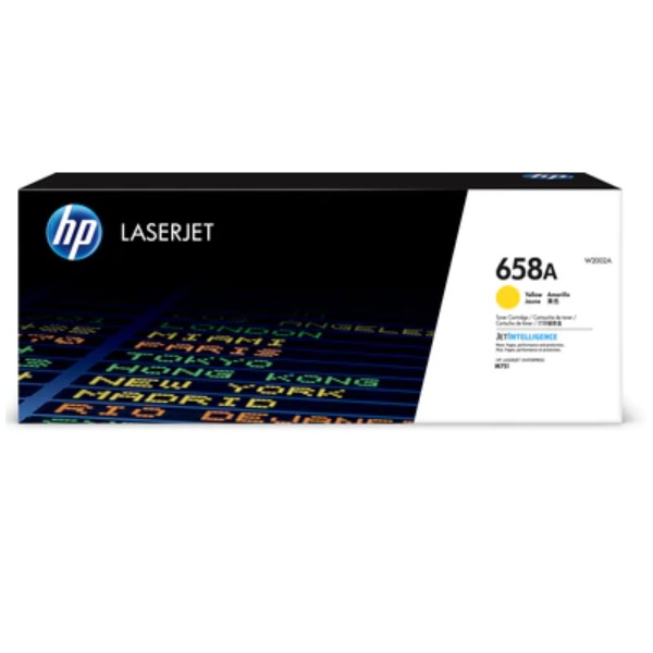 W2002A Toner HP 658A Amarillo Original LaserJet W2002A