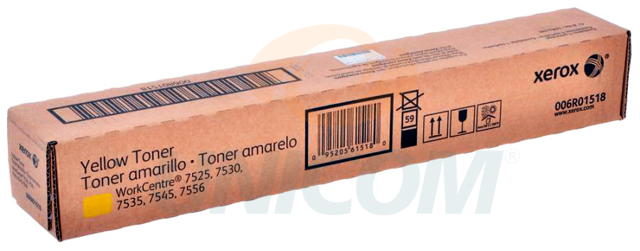 006R01518 Tóner Xerox Amarillo 7525/7530/75 - 15000 Págs 006r01518 006R01518