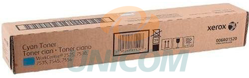 TONER XEROX CIAN 006R01520 15K PARA WORKCENTRE 7525/30/35/45/56 006R01520 - 006R01520