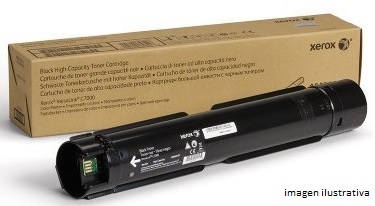 Tóner XEROX VersaLink C7020/7025/7030 XEROX 106R03745 TONER NEGRO ESTÁNDAR - 106R03745