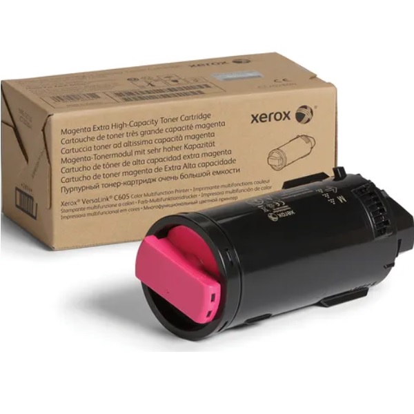 106R03937 TONER XEROX 106R03937 MAGENTA PARA MULTIFUNCIONALES VERSALINK SERIES C605 Extra alto rendimiento 16 800 páginas  106R03937