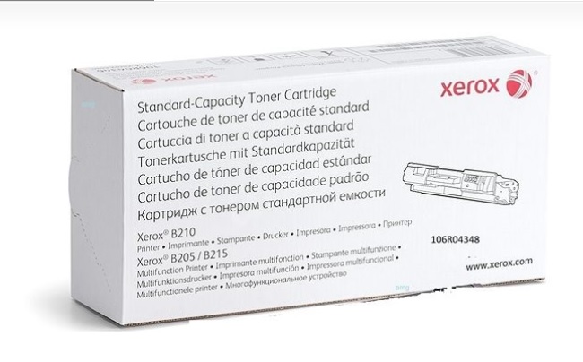 106R04348 TONER XEROX 106R04348 NEGRO B210 B205 B215 CAPACIDAD ESTANDAR 3 000 PAG  106R04348