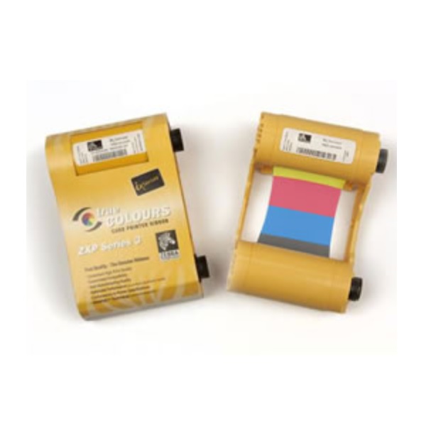 Cartucho de cinta Zebra Ribbon Color KrO ZXP Serie 3 500 Imagenes 800033-860 UPC  - 800033-860