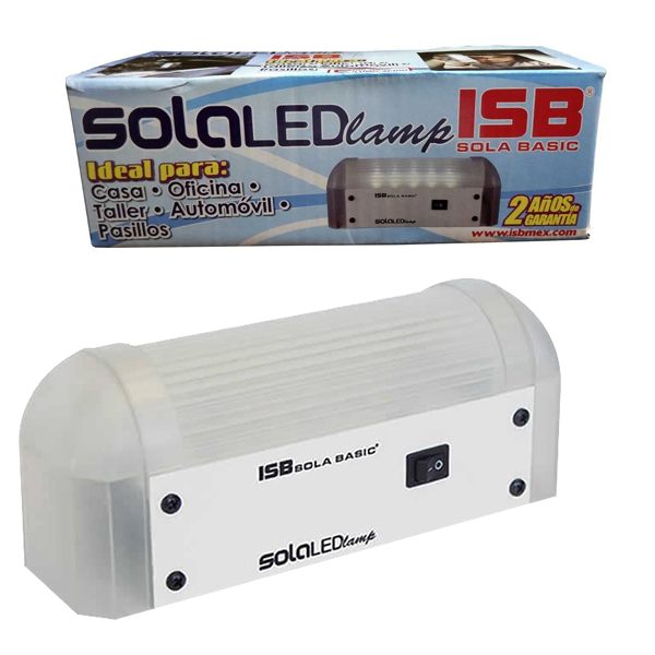 Lámpara de emergencia portátil Sola Basic LEP-06-30L LED 200 lumens 127 Volts frecuencia 60Hz  LEP-06-30L - Código: LEP-06-30L | Compra en Guadalajara