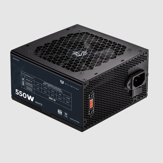 Fuente Balam Rush 550W PR Nova 80 Plus 24Pin ATX BR-937726  BR-937726 - BR-937726