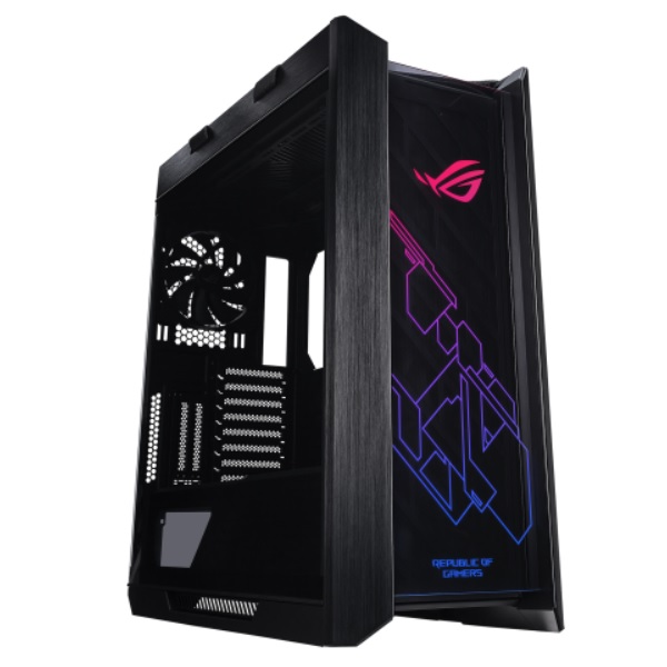 GABINETE ASUS ROG STRIX HELIOS NEGRO GX601 GAMING MEDIA TORRE RGB ATX EATX PANEL VIDRIO TEMPLADO ALUMINIO AURA UPC  - GX601 ROG STRIX HELIOS