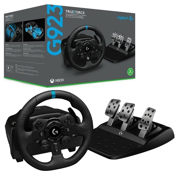 VOLANTE LOGITECH G923 P/PS4 Y PC RACING WHEEL  941-000148 - 941-000148