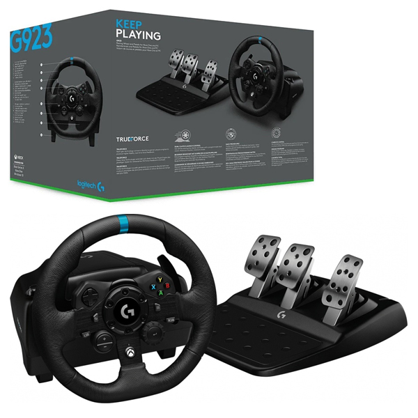 VOLANTE LOGITECH G923 P/XBOX ONE Y PC RACING WHEEL  941-000157 - 941-000157