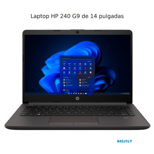 942J1LT Laptop HP 240 G9 Intel Core i5-1235U 14 Pulg 8GB 512SSD Windows 11 Home  942J1LT