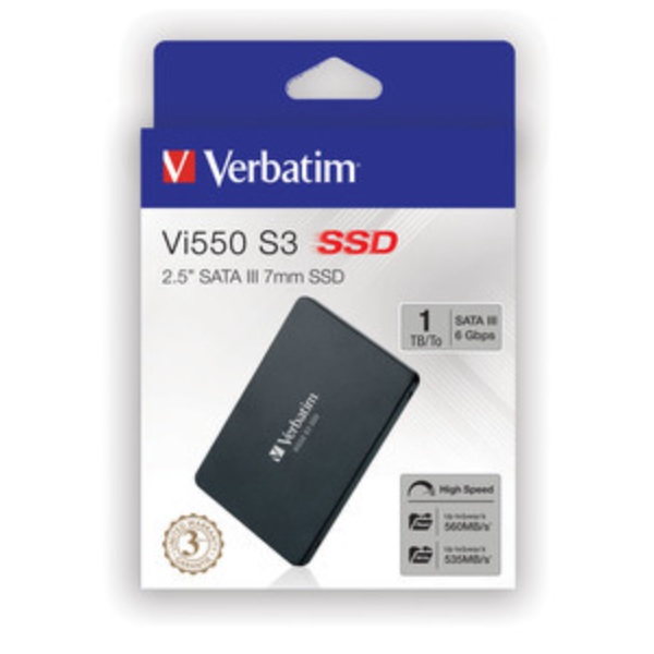 49353 SSD 2.5 1TB VERBATIM SATAIII VI550 560/535 MB/S UPC 