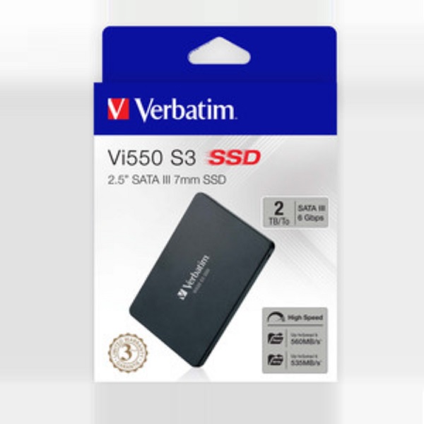 70394 SSD 2.5 2TB VERBATIM SATAIII VI550 560/535 MB/S UPC 