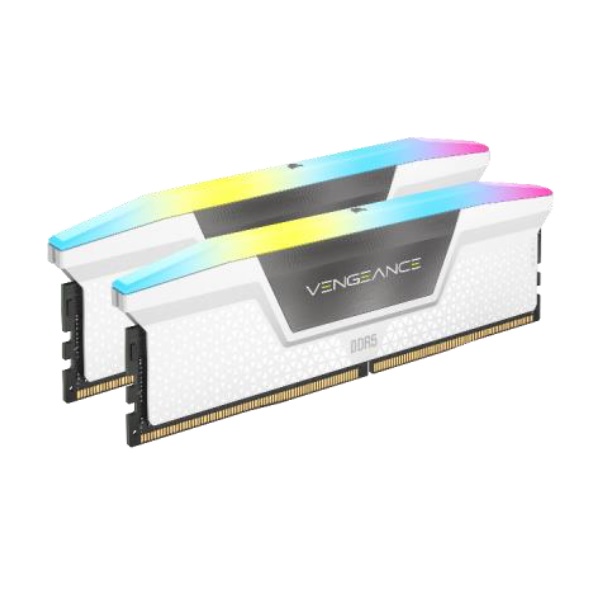 MEMORIA DDR5 32GB (2X16GB) 5200MHZ CORSAIR VENGANCE RGB BLANCO, CMH32GX5M2B5200C40W  - MH32GX5M2B5200C40W