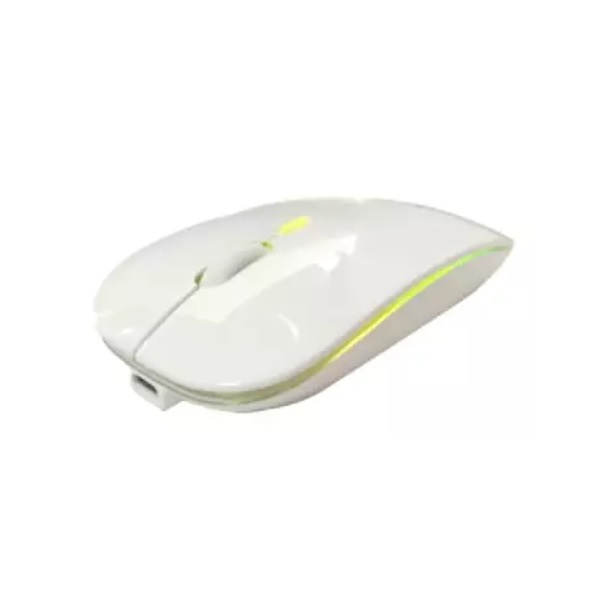 Mouse Nextep Inalambrico Recargable  Delgado Silencioso  Color Blanco Modo Rgb  1600 Dpi NE-412B - NEXTEP