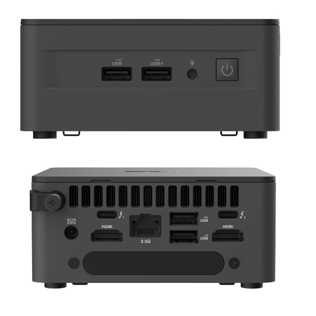 Computadora Asus Mini PC NUC 12 Pro Intel Core i5-1240P 2xSODIMM DDR4 2xHDMI  RNUC12WSHI500001I - RNUC12WSHI500001I