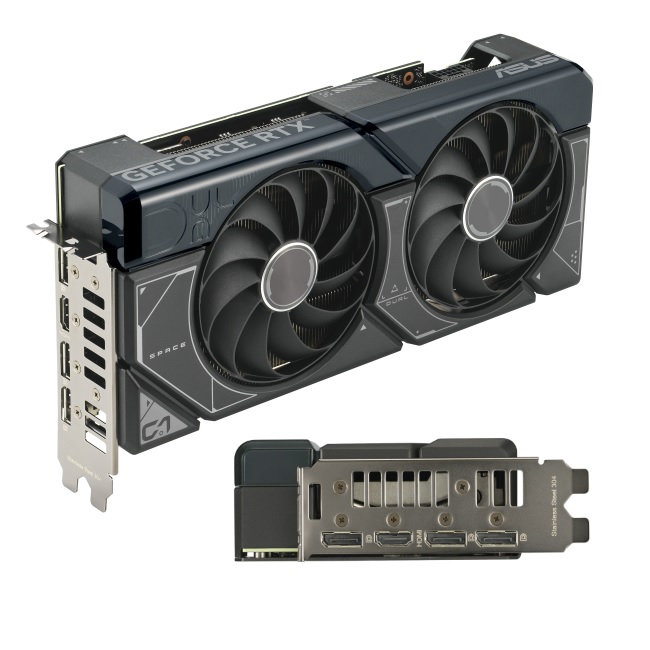 Tarjeta de Video Asus Dual GeForce RTX4070 Super OC 12GB Dual Fan GDDR6X PCIe 40 1xHDMI 3xDP DUAL-RTX4070S-O12G - DUAL-RTX4070S-O12G