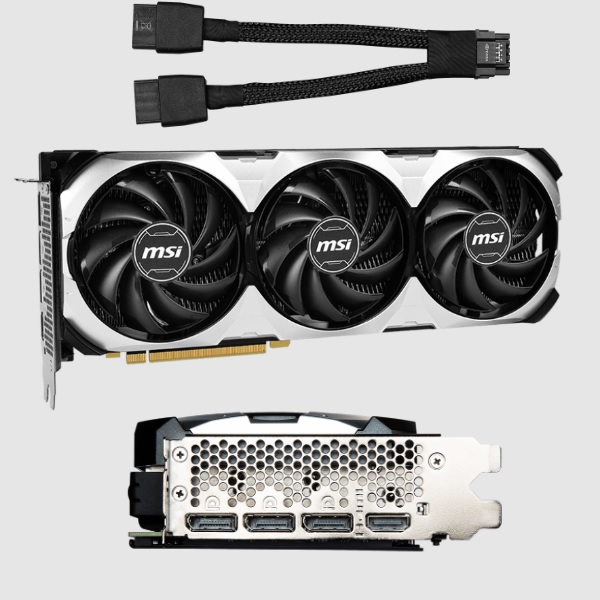 Tarjeta De Video MSI RTX 4070 Ventus 3X 12G OC Tarjeta De Video MSI RTX 4070 Ventus 3X 12G OC - RTX 4070 VENTUS 3X 12G OC