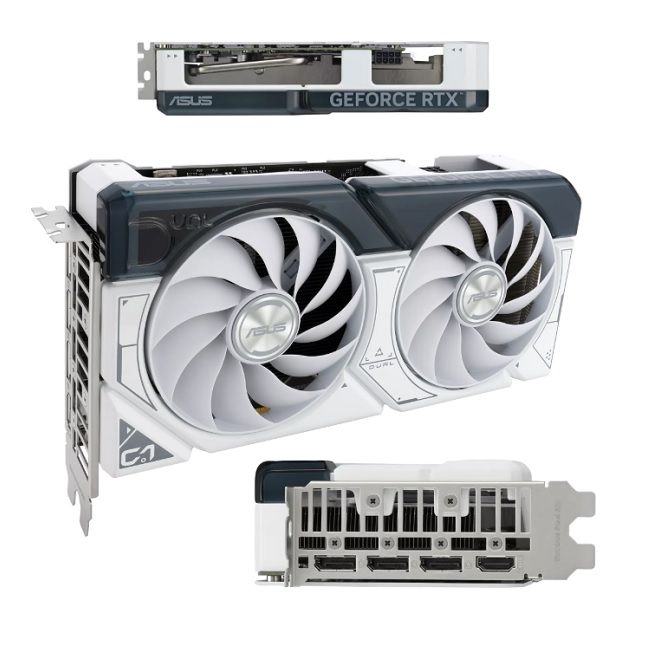 Tarjeta de video Asus 8GB GeForce RTX 4060 White 2xfan DDR6 DLSS 3 OC 1xHDMI 3xDP DUAL RTX4060-8G-WHITE  DUAL-RTX4060-O8G-WHITE - Código: DUAL-RTX4060-O8G-WHITE | Compra en Guadalajara