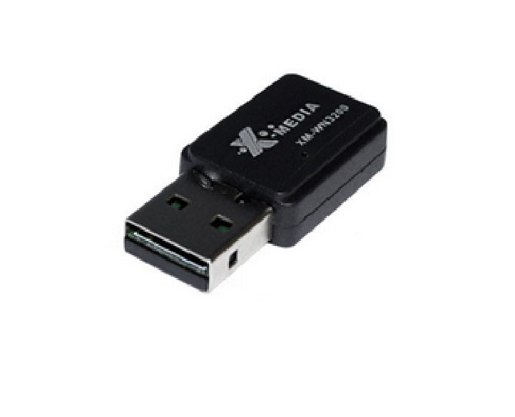 ADAPTADOR INALAMBRICO X-MEDIA WN3200 USB 2.0 MINI N 300MBPS UPC 850390003378 - X-MEDIA